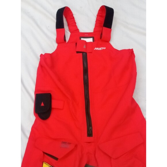 MUSTO Ocean HPX Performance Gore-Tex trousers Red Sailing SURVIVAL Size M - Picture 3 of 16